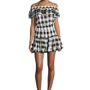 Misa Los Angeles off the shoulder dress